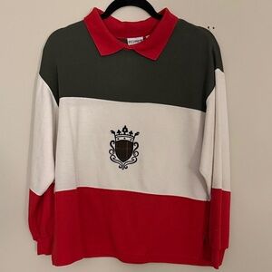 Vintage Koret Red and Green Polo Shirt